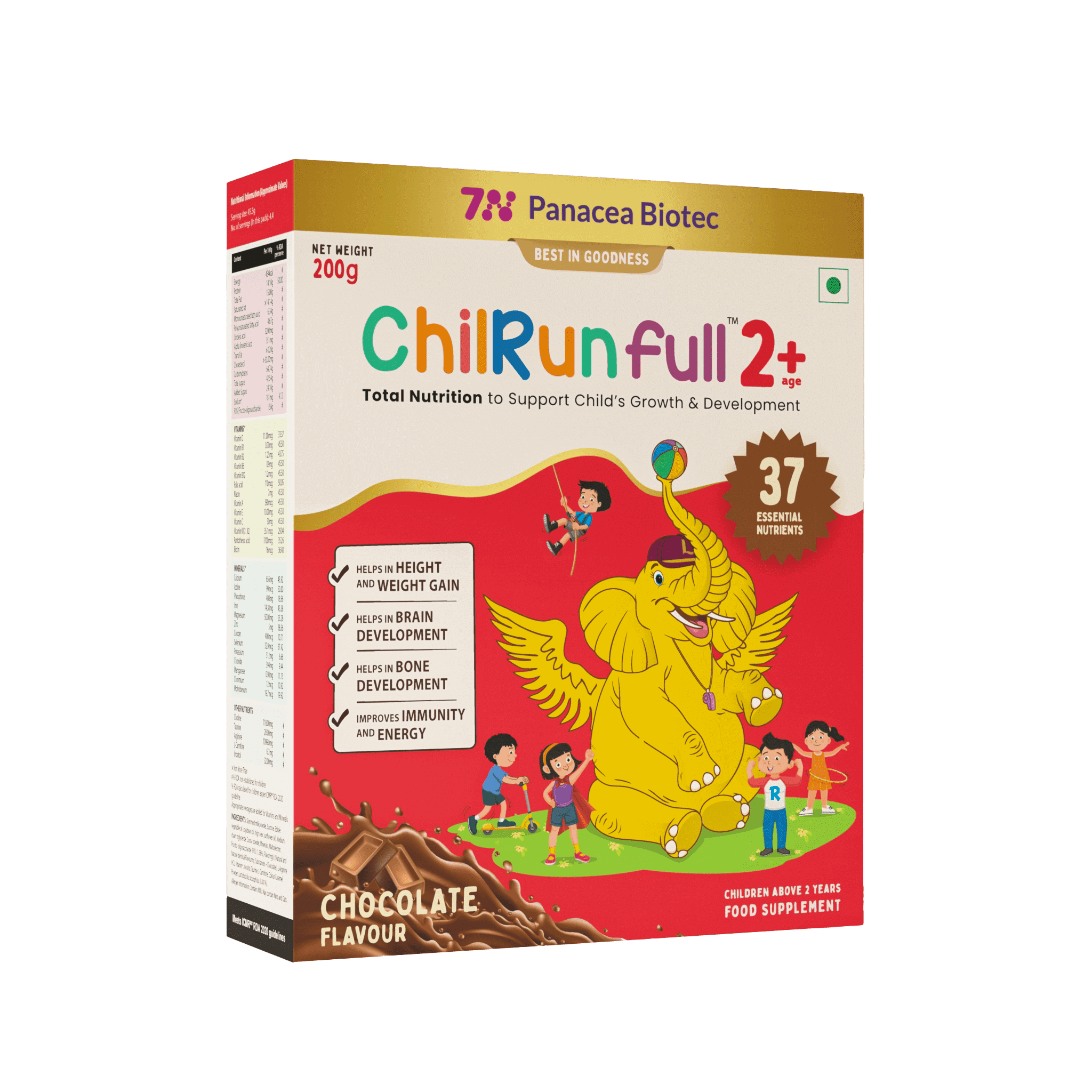 Chocolate, 200g, Carton