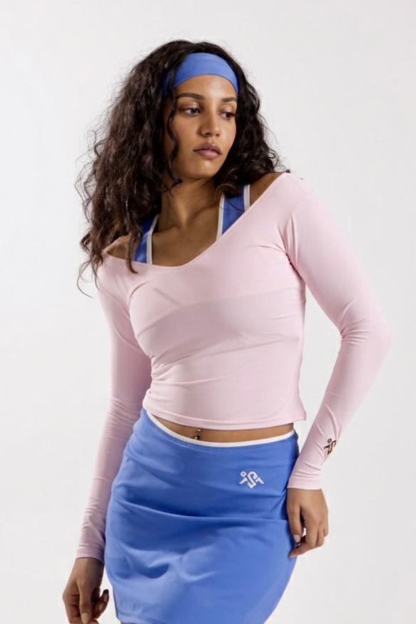 Pink Elevated Full Sleeve Top – Isaymove activewear