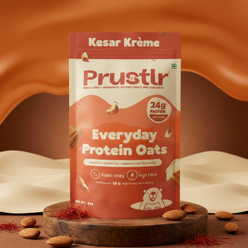 Everyday Protein Oats | Kesar Krème | Pack of 5 x 60g
