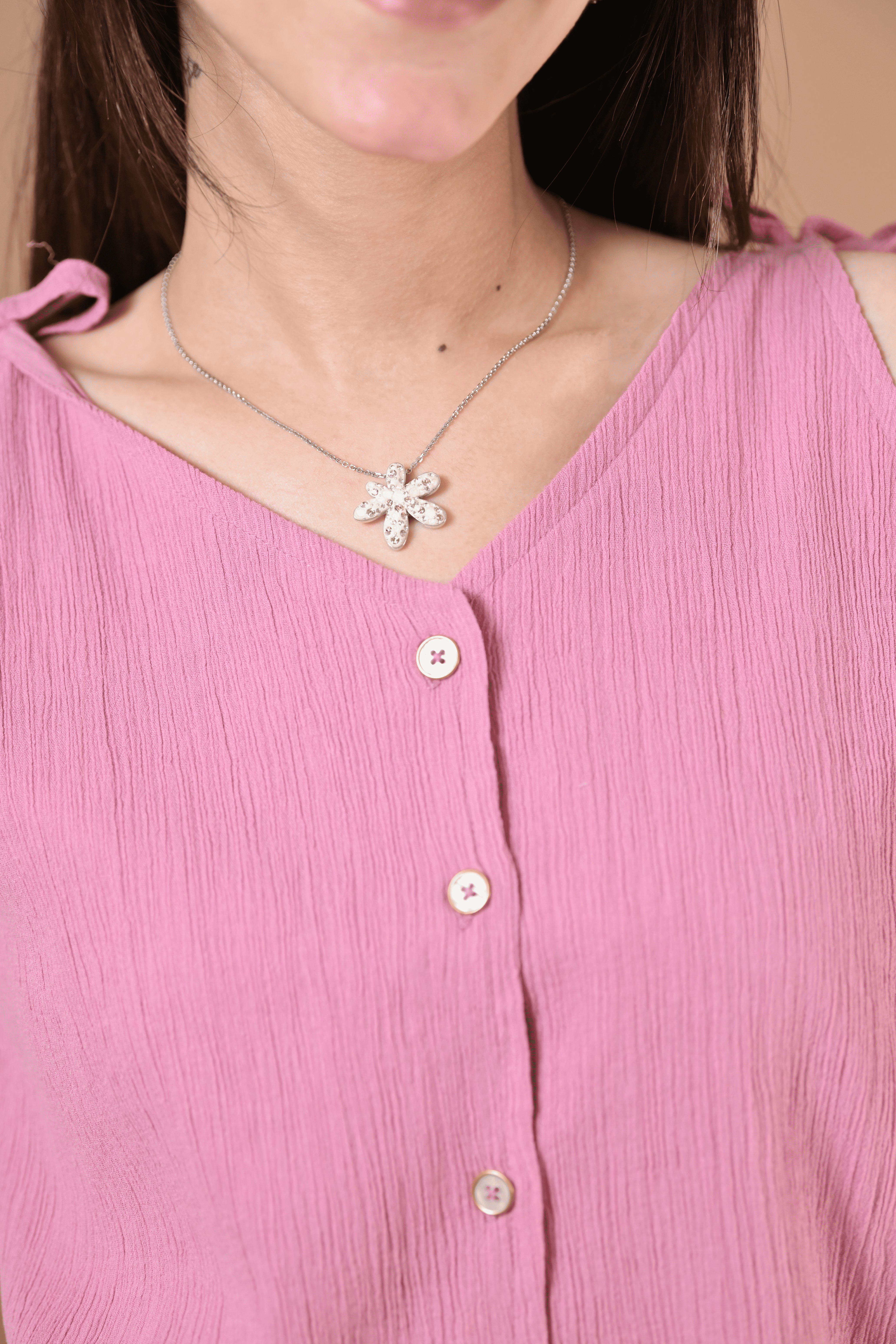 BLISS TIE-UP TOP (MAUVE)