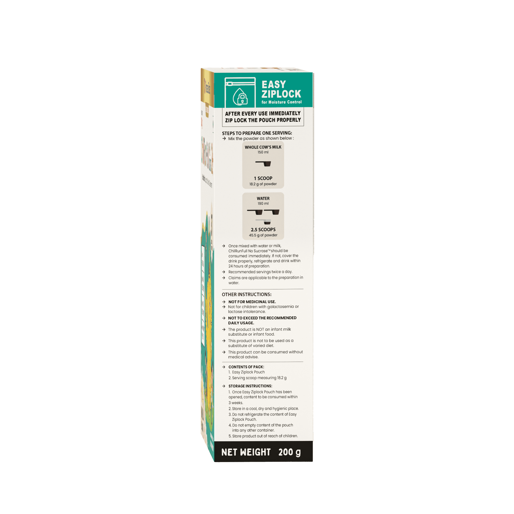 Vanilla, 200g, Carton