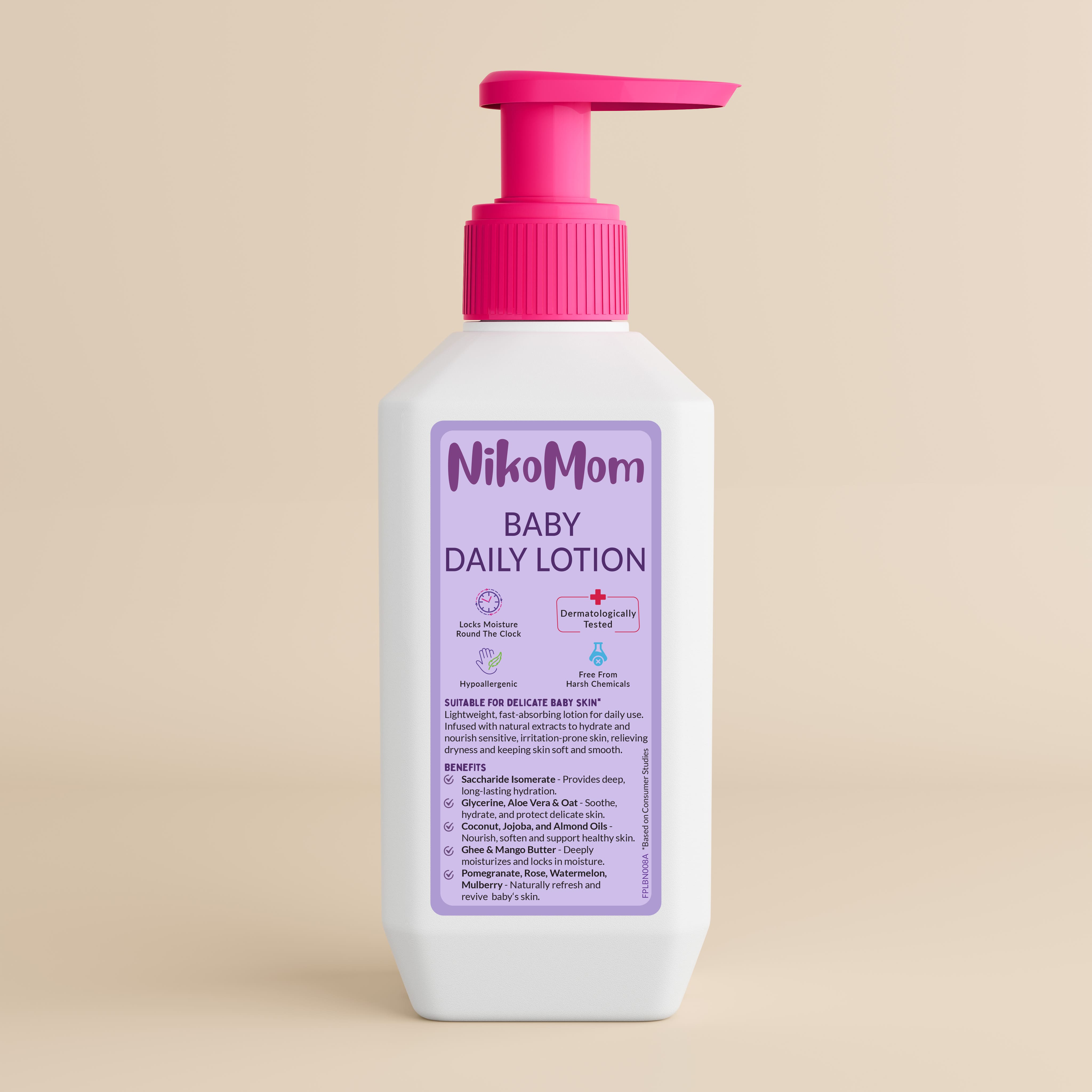 NikoMom baby daily lotion
