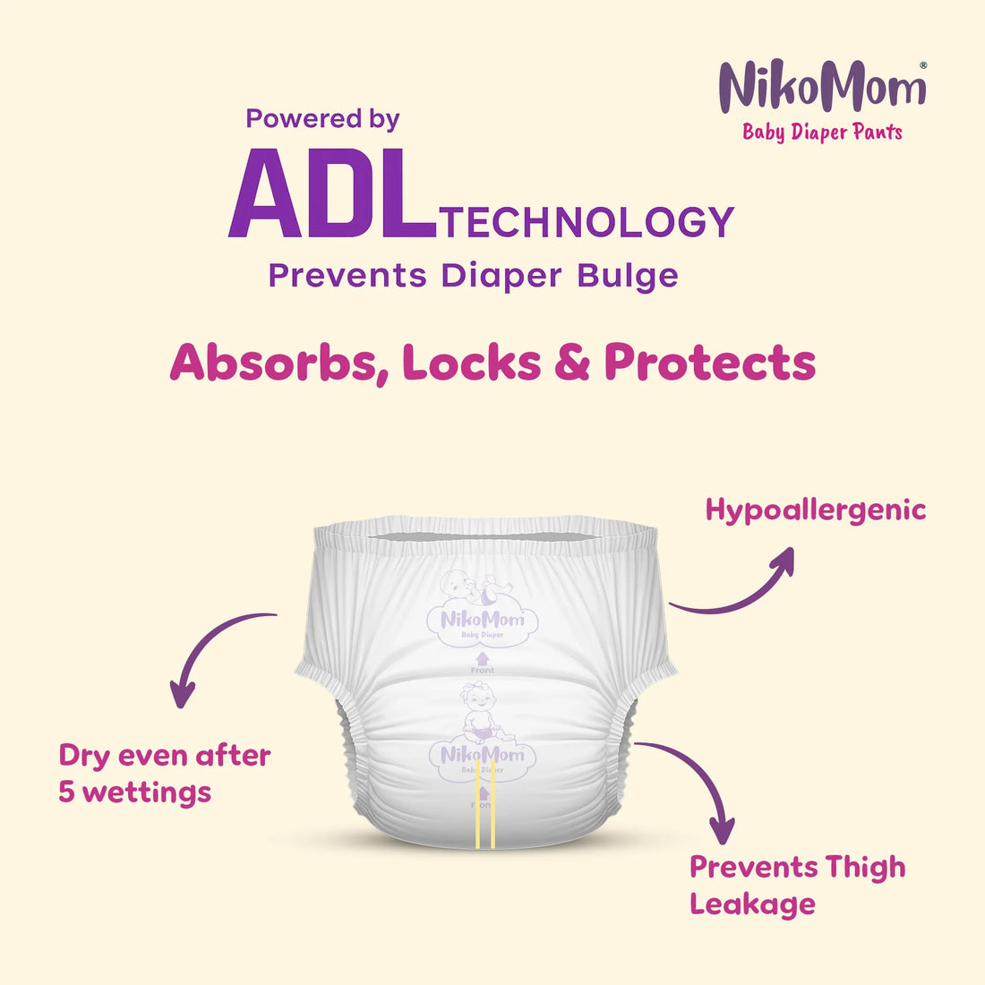 NikoMom Diaper Pants