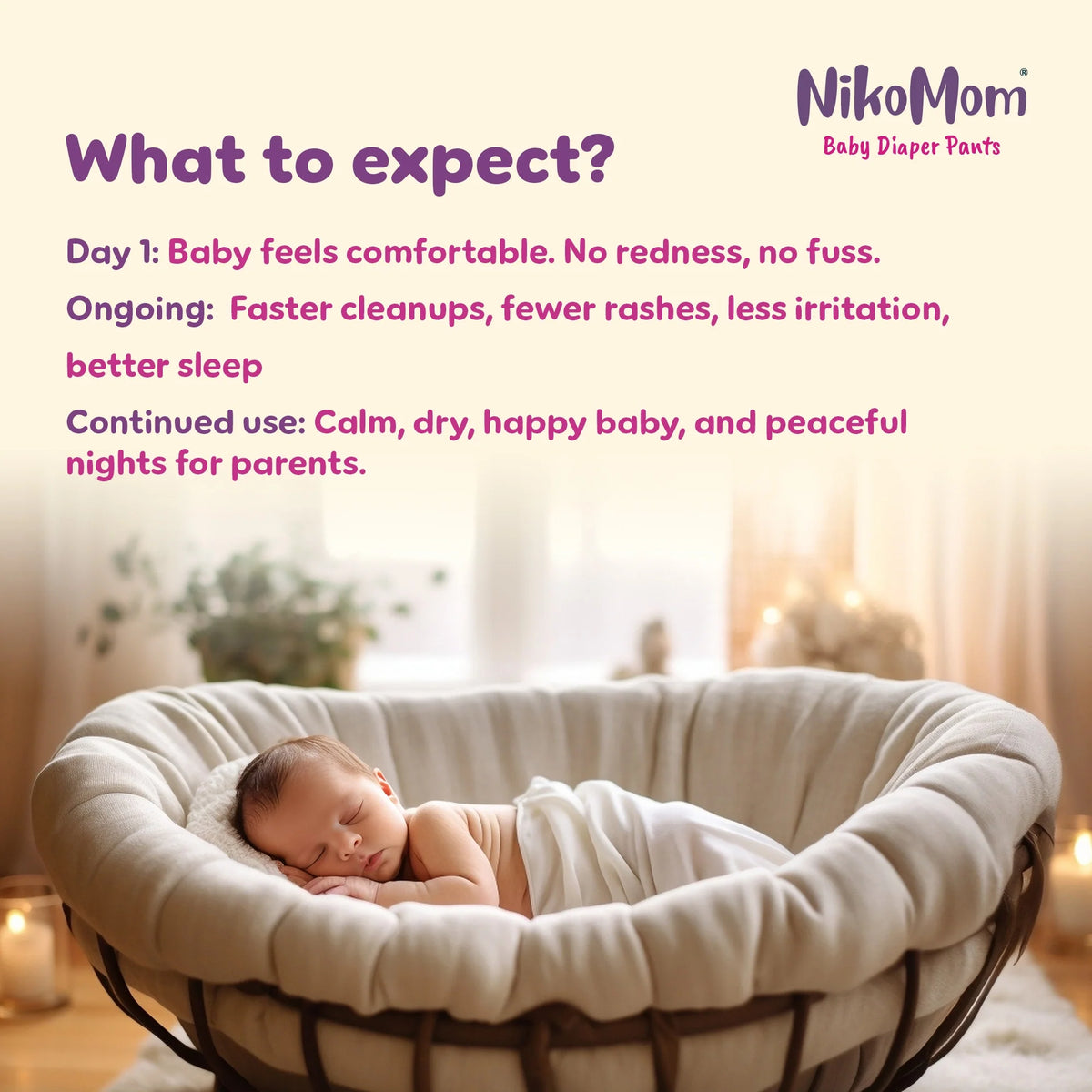NikoMom Diaper Pants