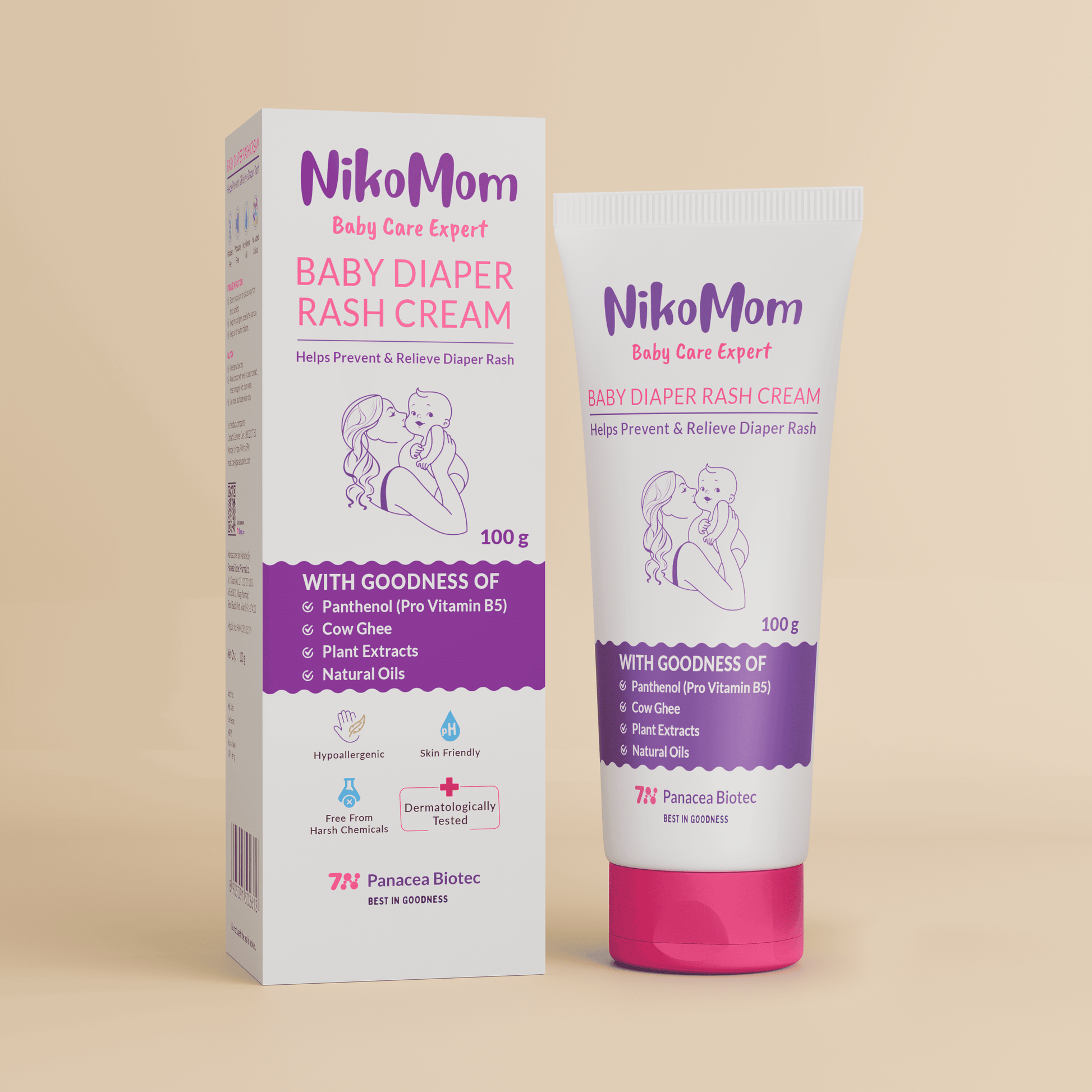 NikoMom baby diaper rash cream