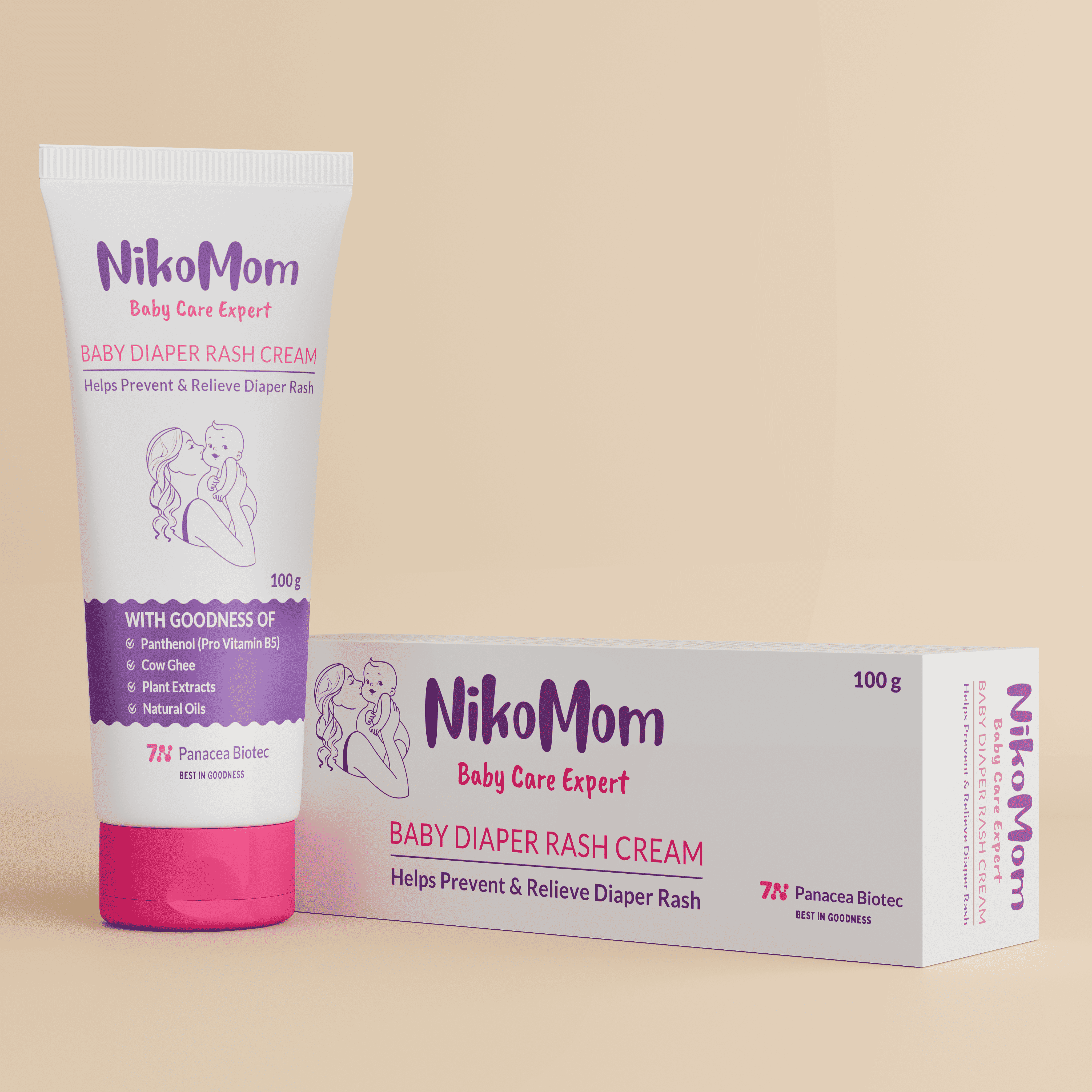 NikoMom baby diaper rash cream