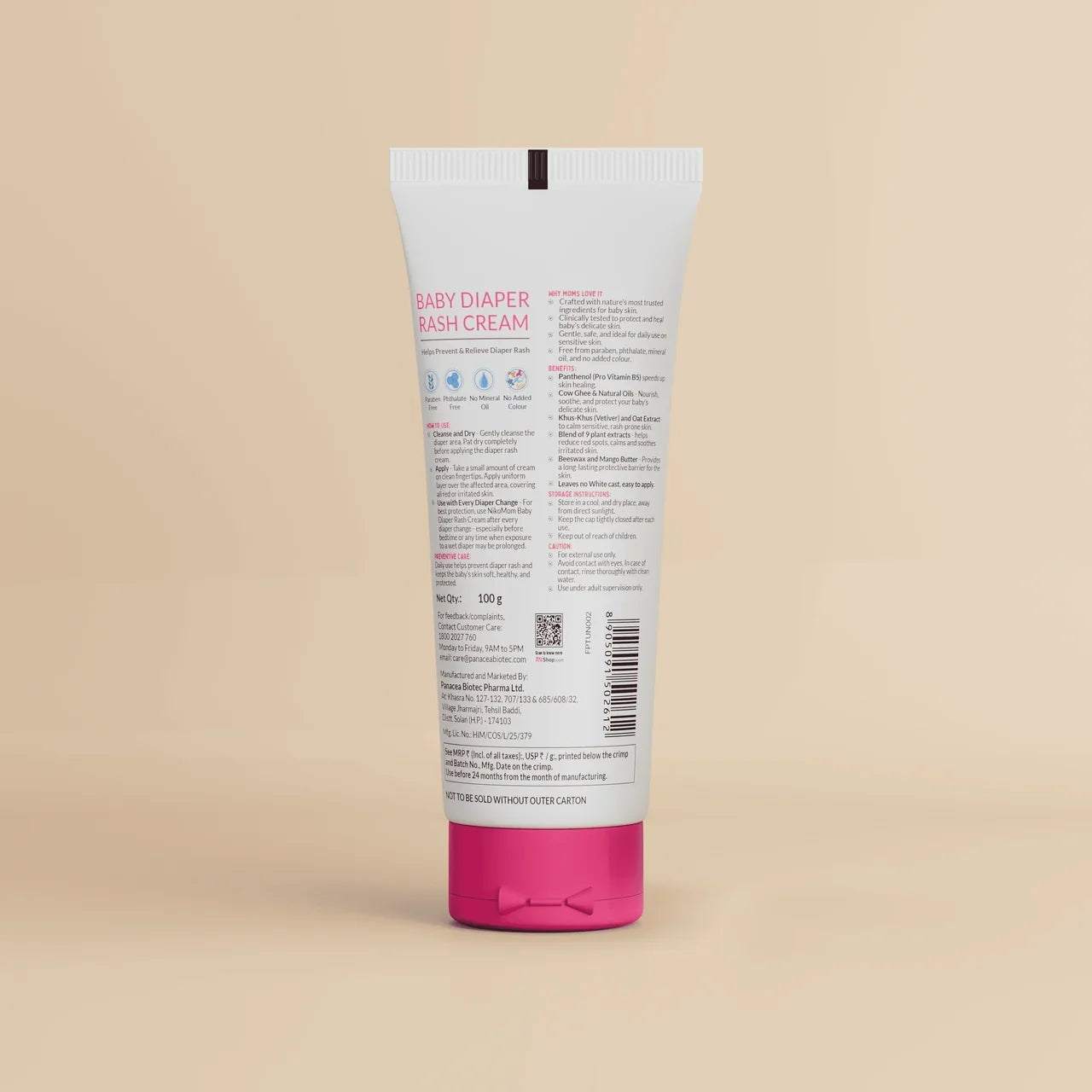 NikoMom Baby Diaper Rash Cream