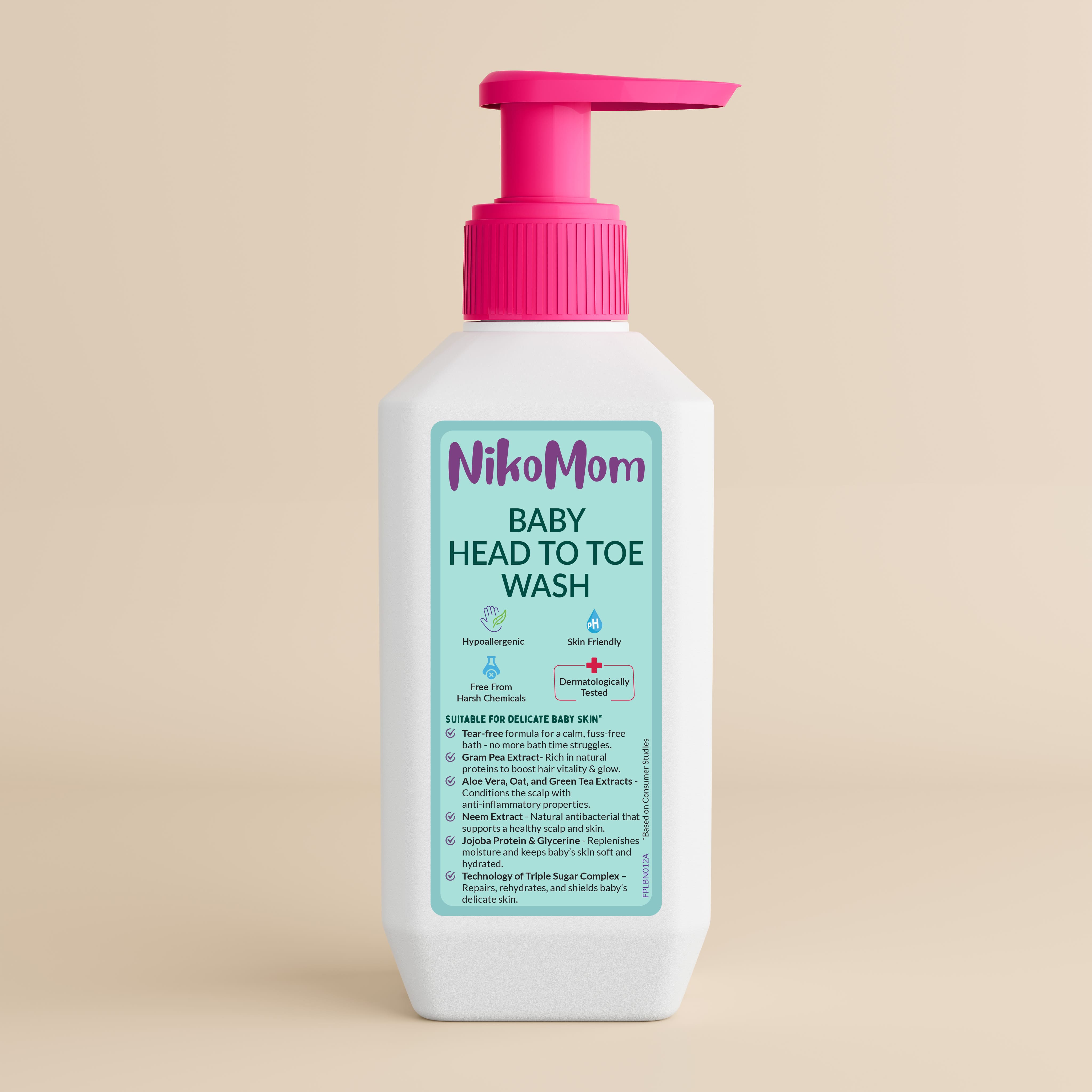 NikoMom head to toe wash