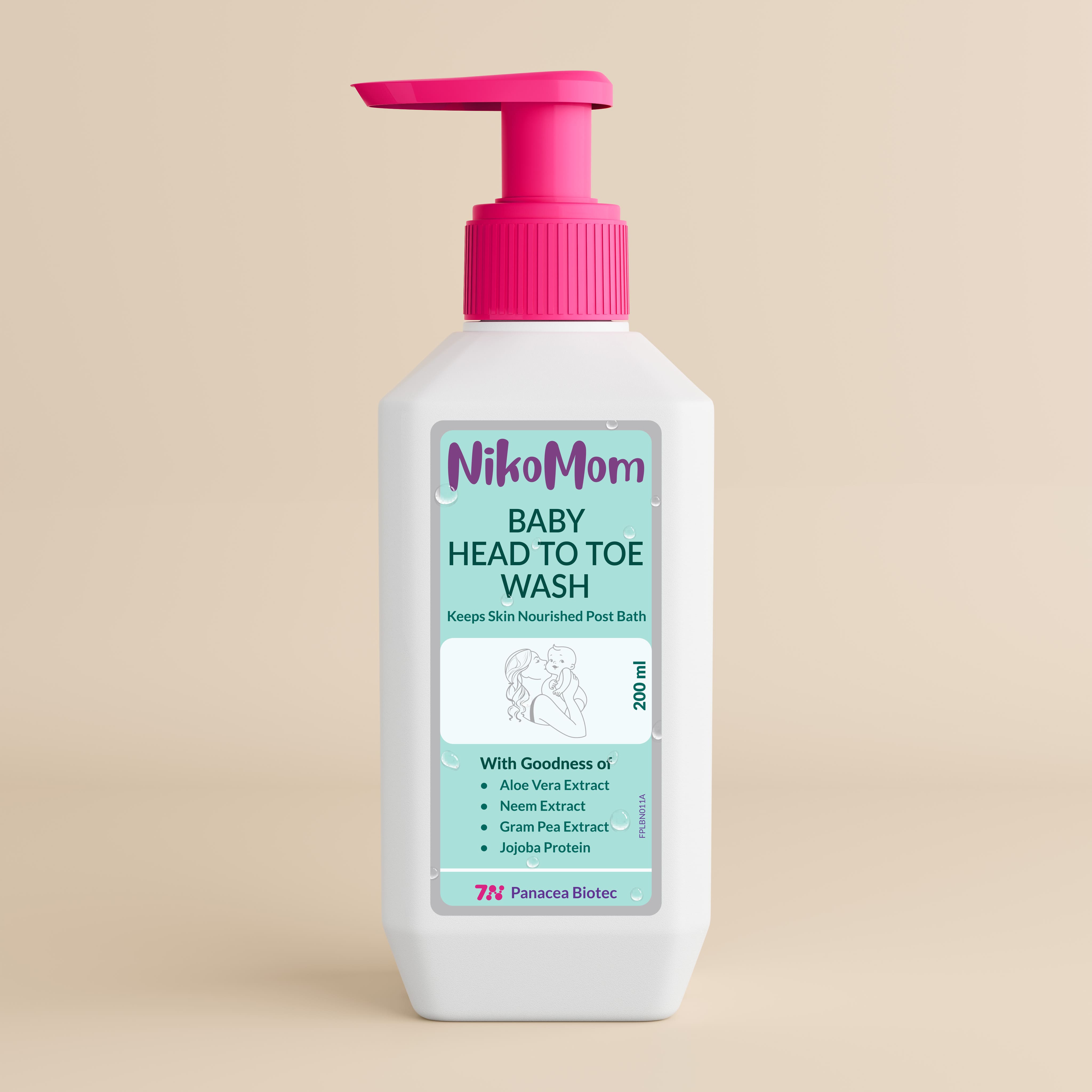 NikoMom head to toe wash