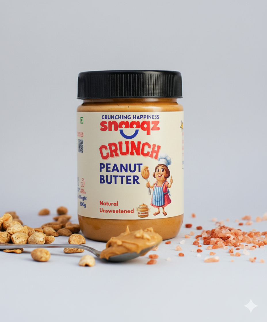 Natural Crunchy Peanut Butter 500gm