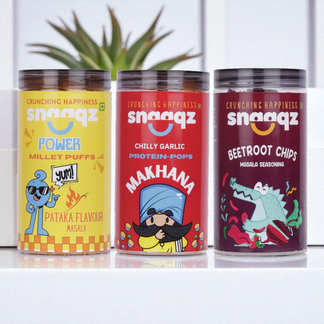 SNAAQZ Masala Beetroot Chips 150g – Crunchy Guilt Free Gluten Free Snack