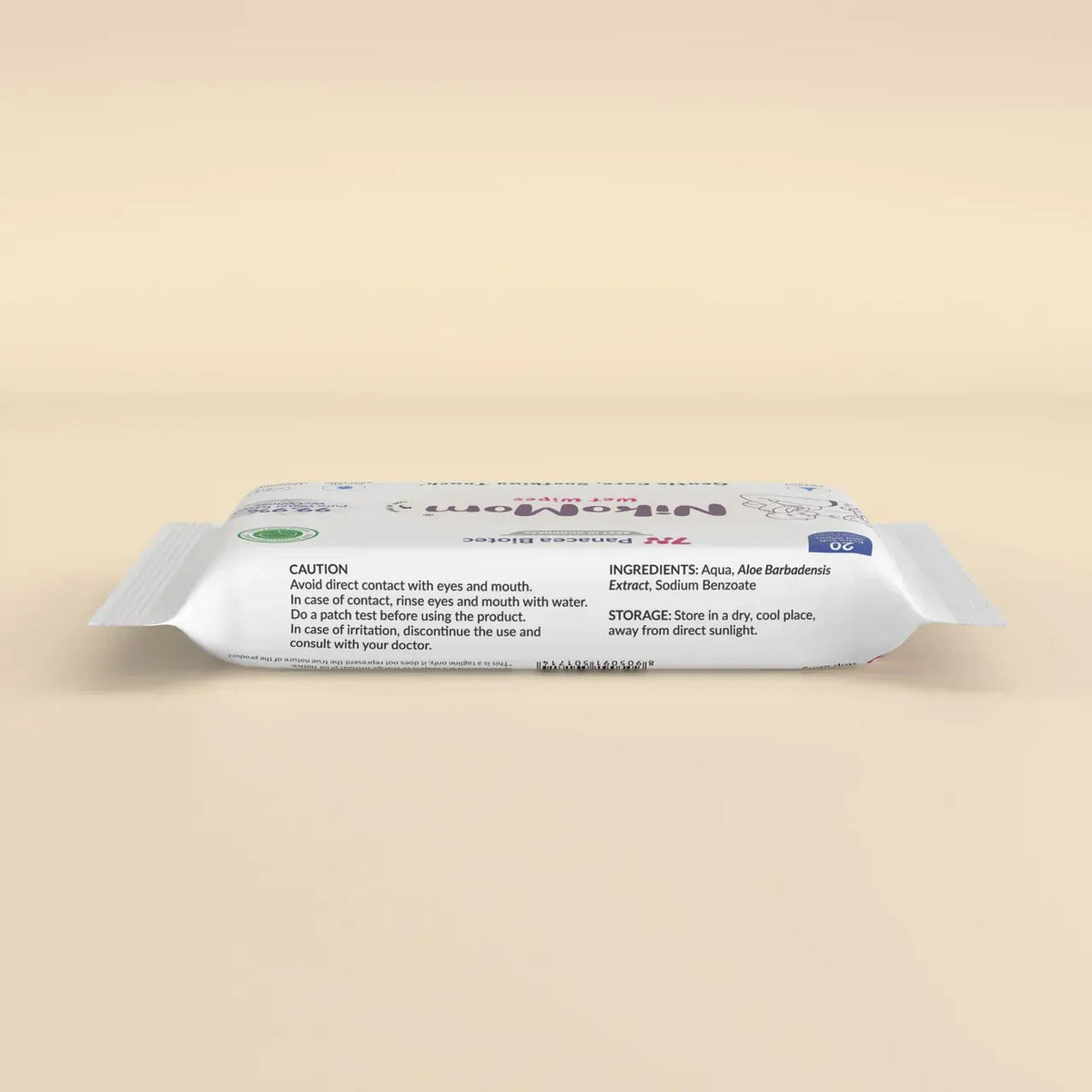 NikoMom 99.9% Pure Water Wet Wipes