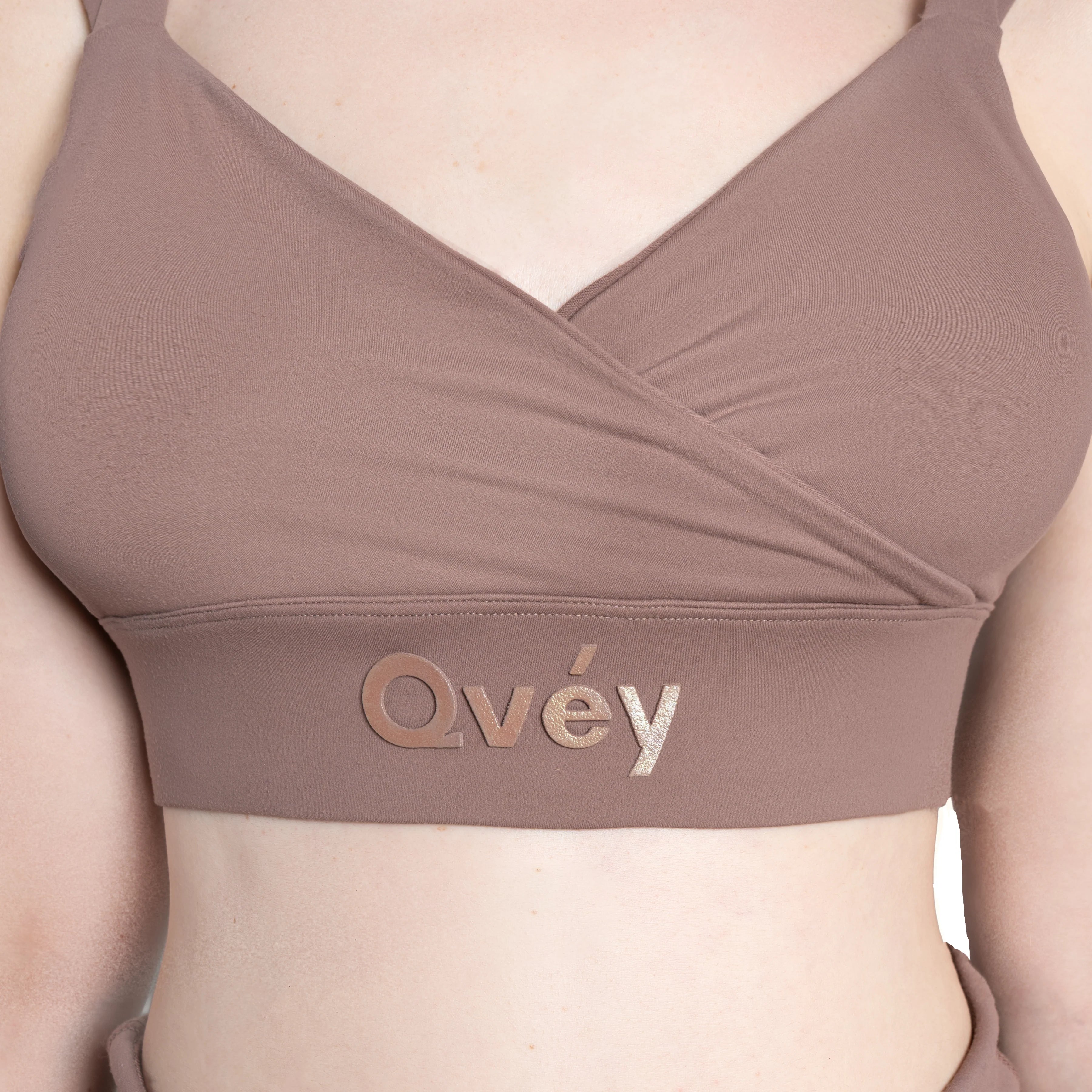 Front Overlap Sports bra