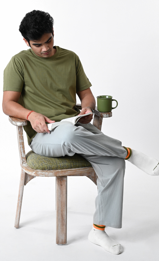 Tulum Men's Cotton Pyjamas (GREY)