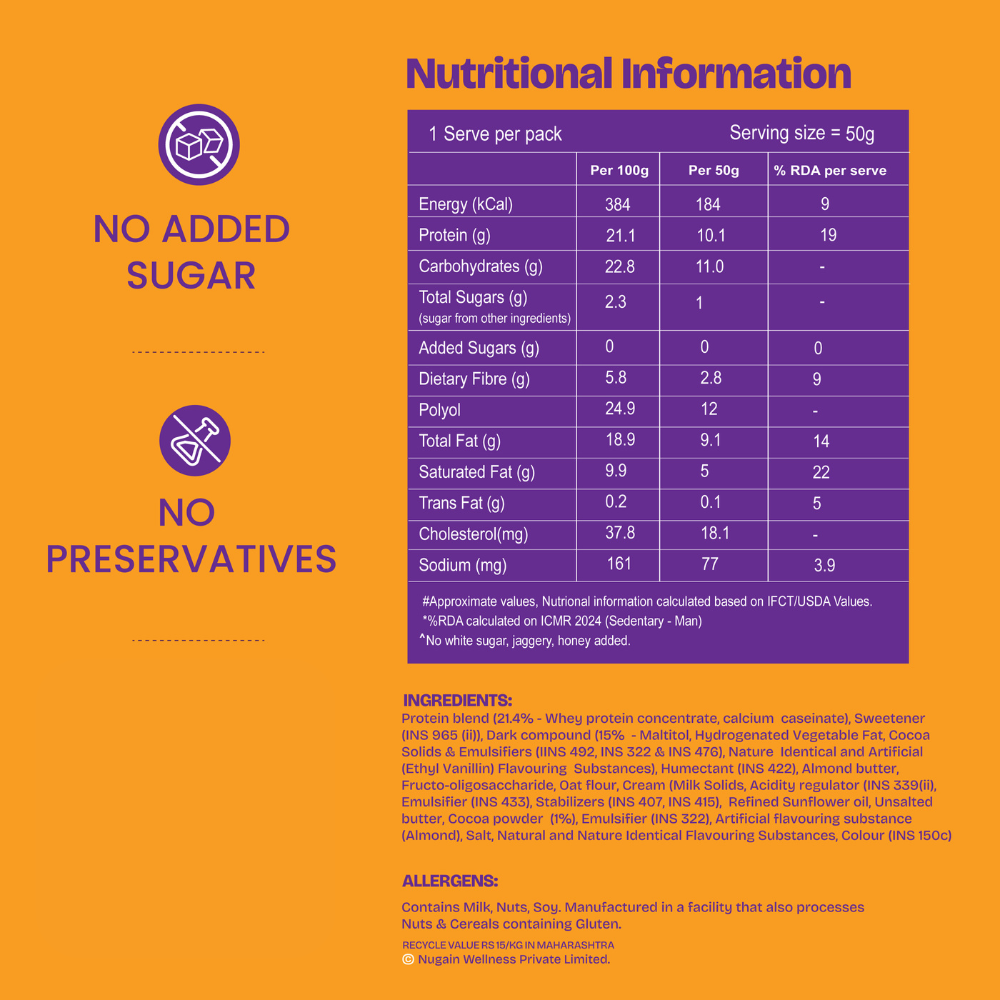 Protein Chocolate Bar - Choco Brownie