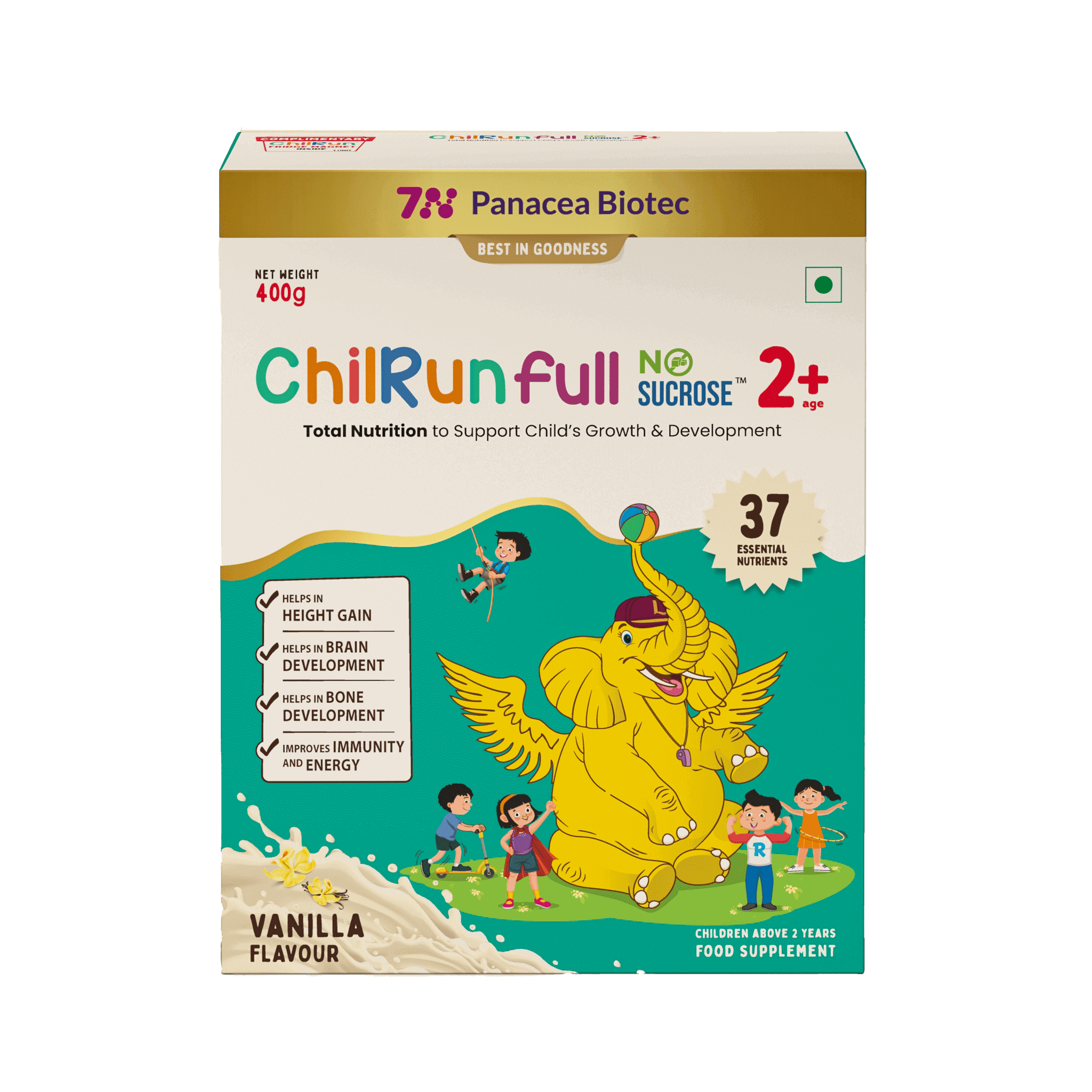 Vanilla, 400g, Carton