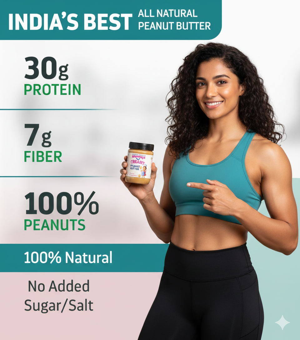Natural Crunchy Peanut Butter 500gm