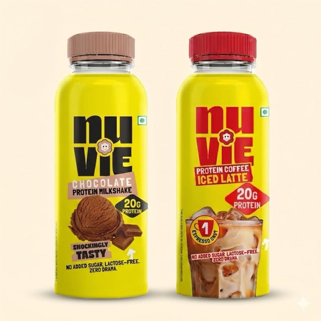 20g Protein Shake - 2 Flavors Variety Pack