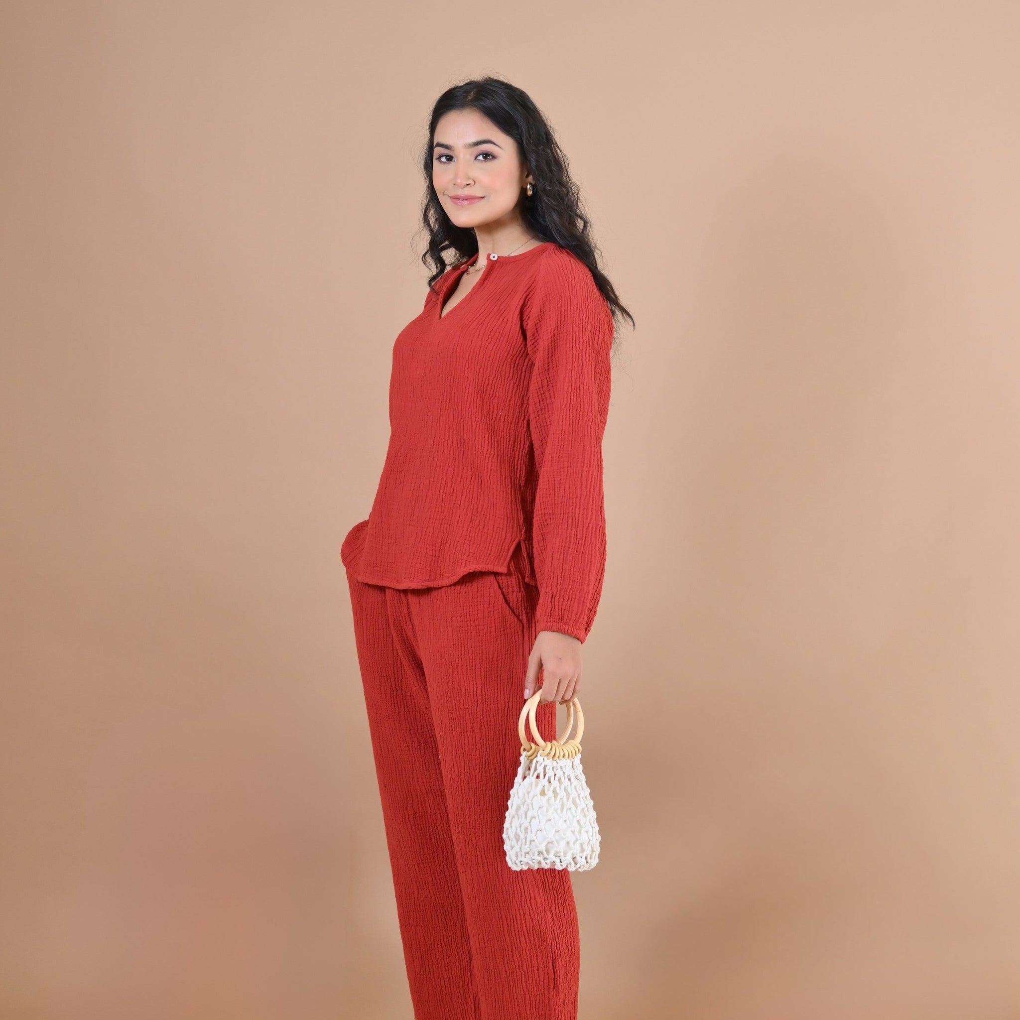 Lily Coord Set (Angel Red)
