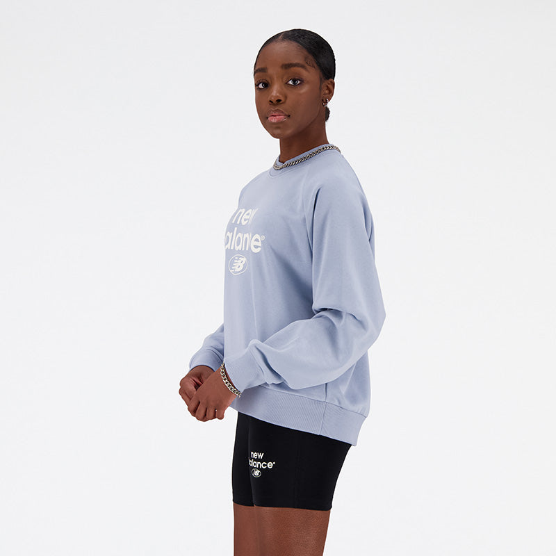 New Balance Blue Woman's Tshirt-WT31508