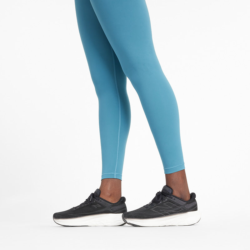 New Balance Blue Woman's Tights-WP41177