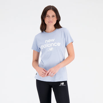 New Balance Sky Blue Woman's Tshirt-WT31507