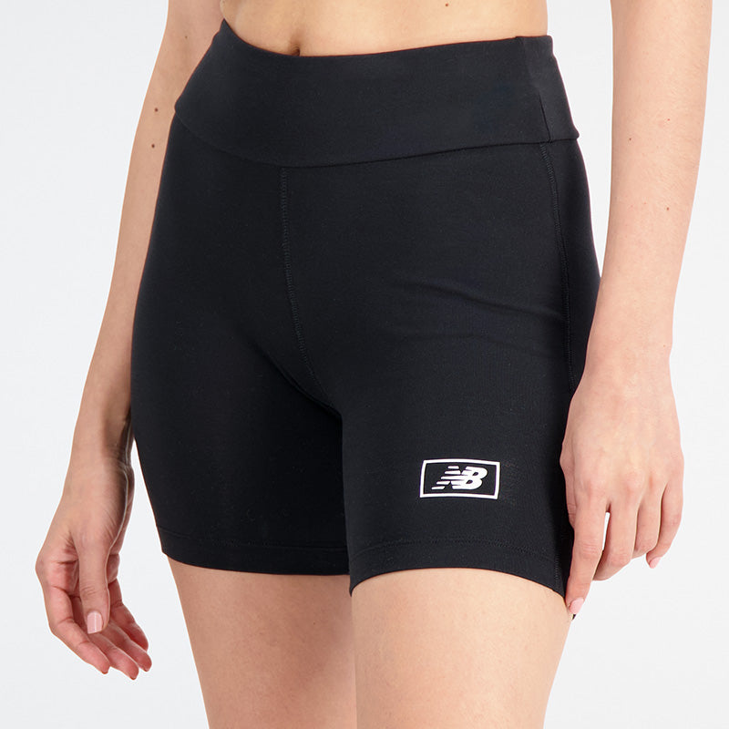 New Balance Black Woman's Shorts-WS33505