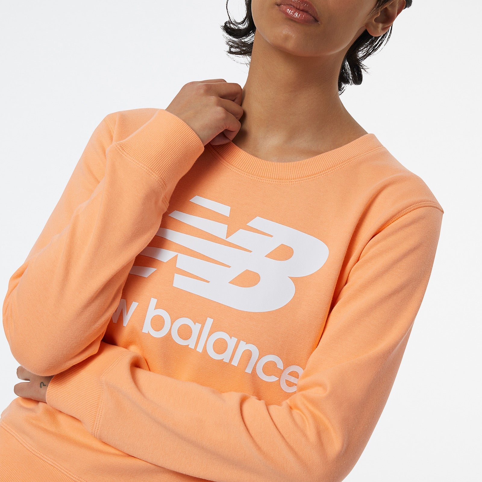 New Balance Peach Woman's Tshirt-WT03551