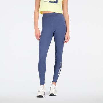 New Balance Blue Woman's Trackpant-WP23800