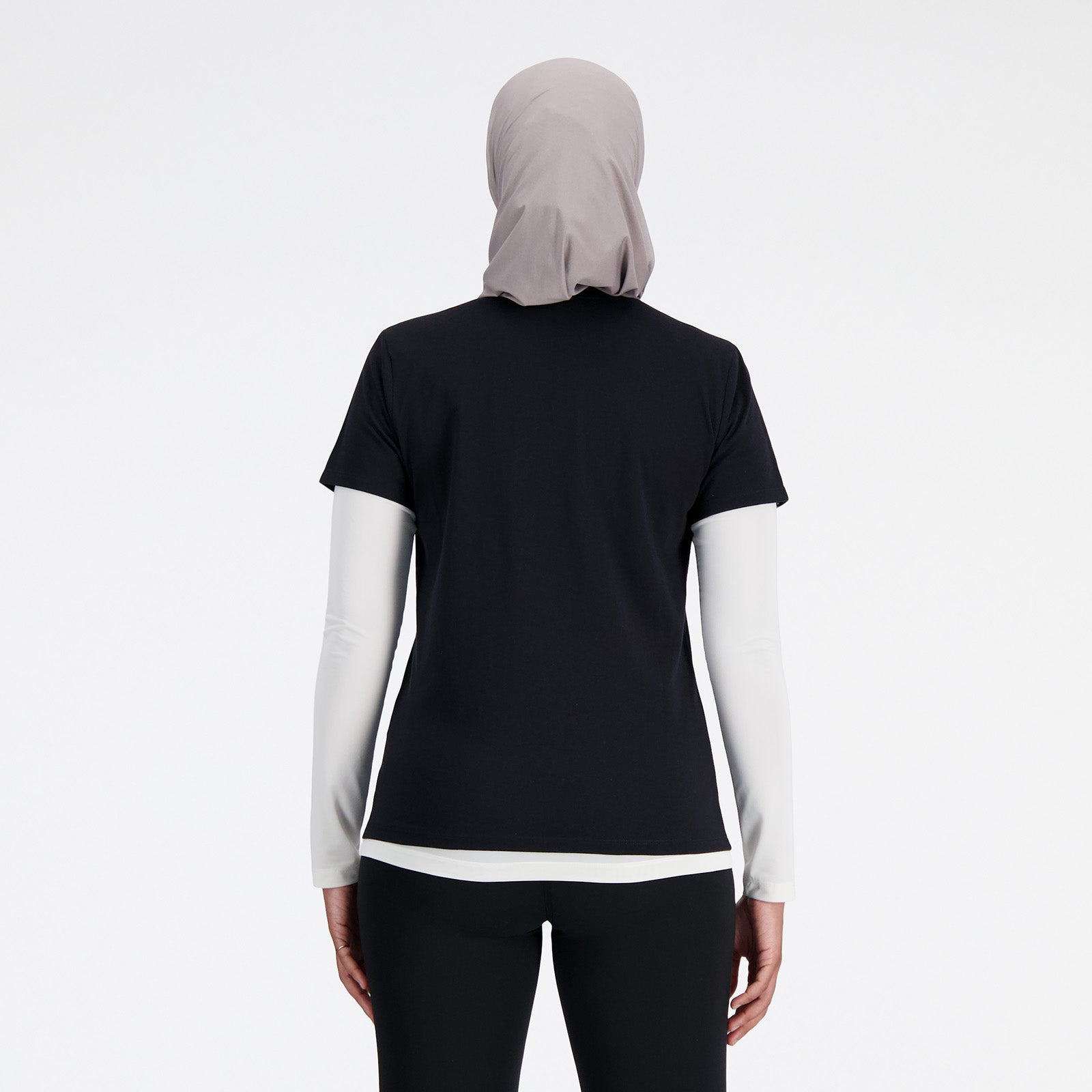 New Balance Black Woman's Tshirt-WT41190