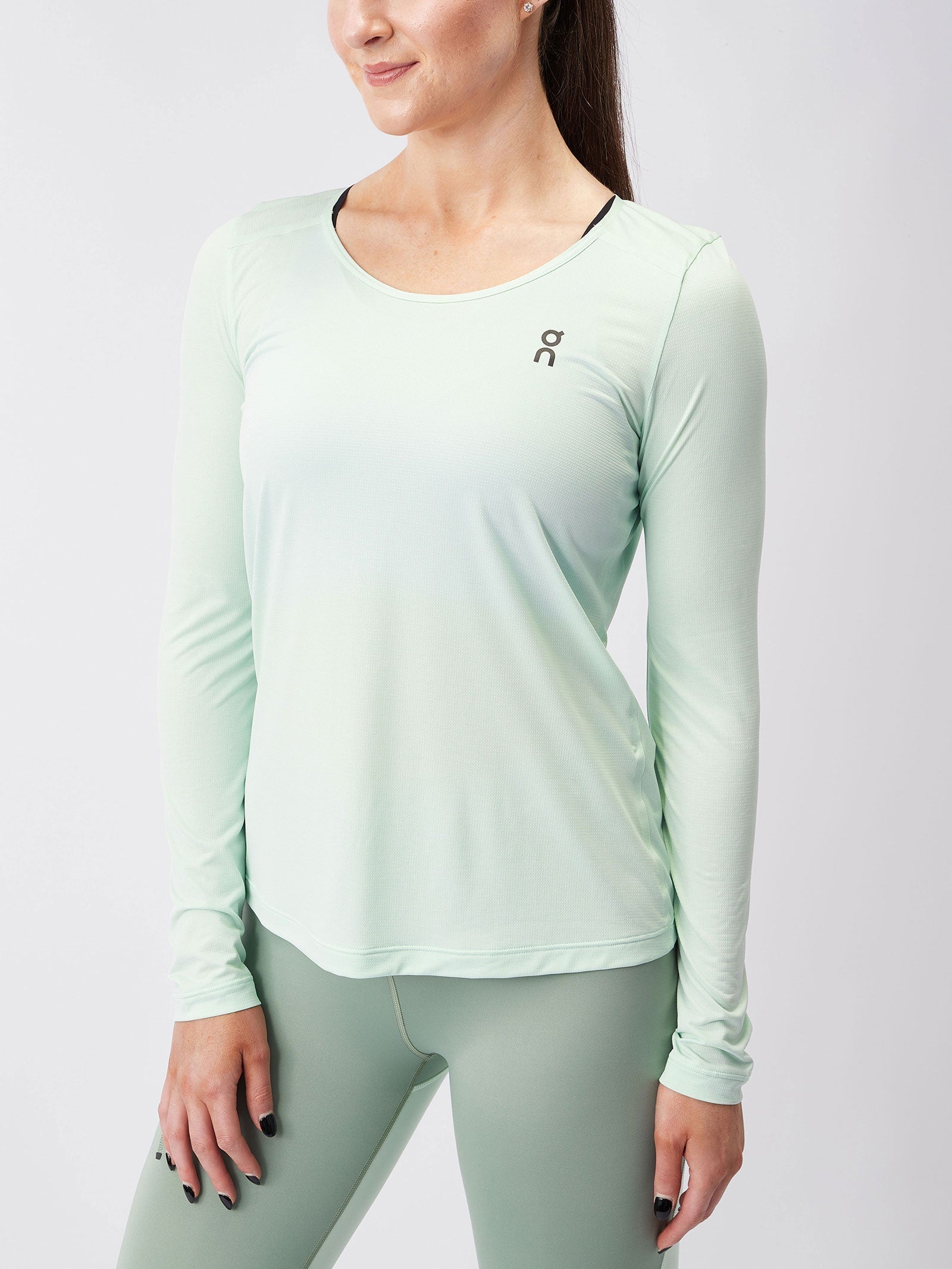 ON Women Green Polyester Blend Casual Tshirt