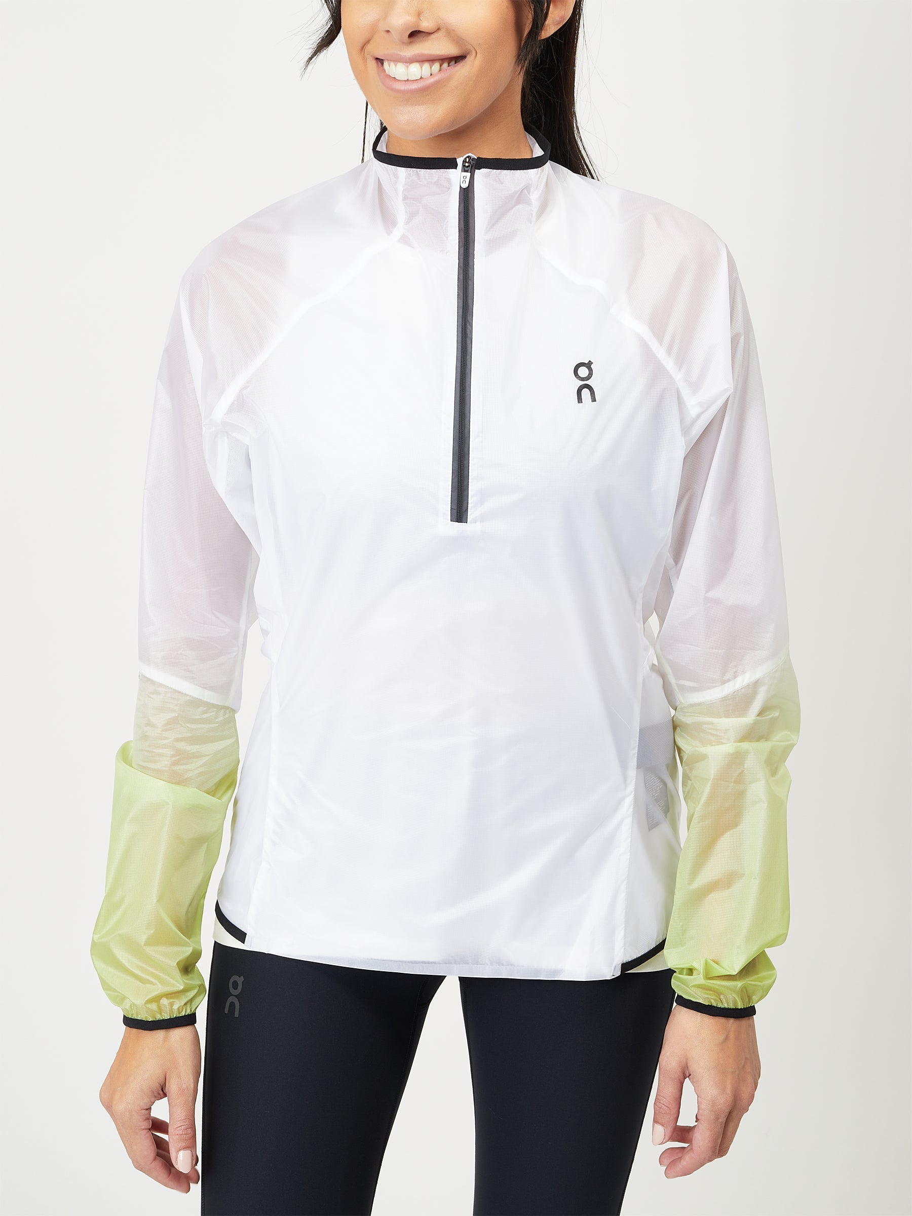 ON Women White Polymide Jacket Jacket