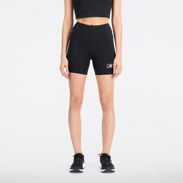New Balance Black Woman's Shorts-WS33505