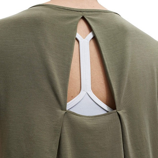 ON Women Olive Polyester Blend Casual Tshirt