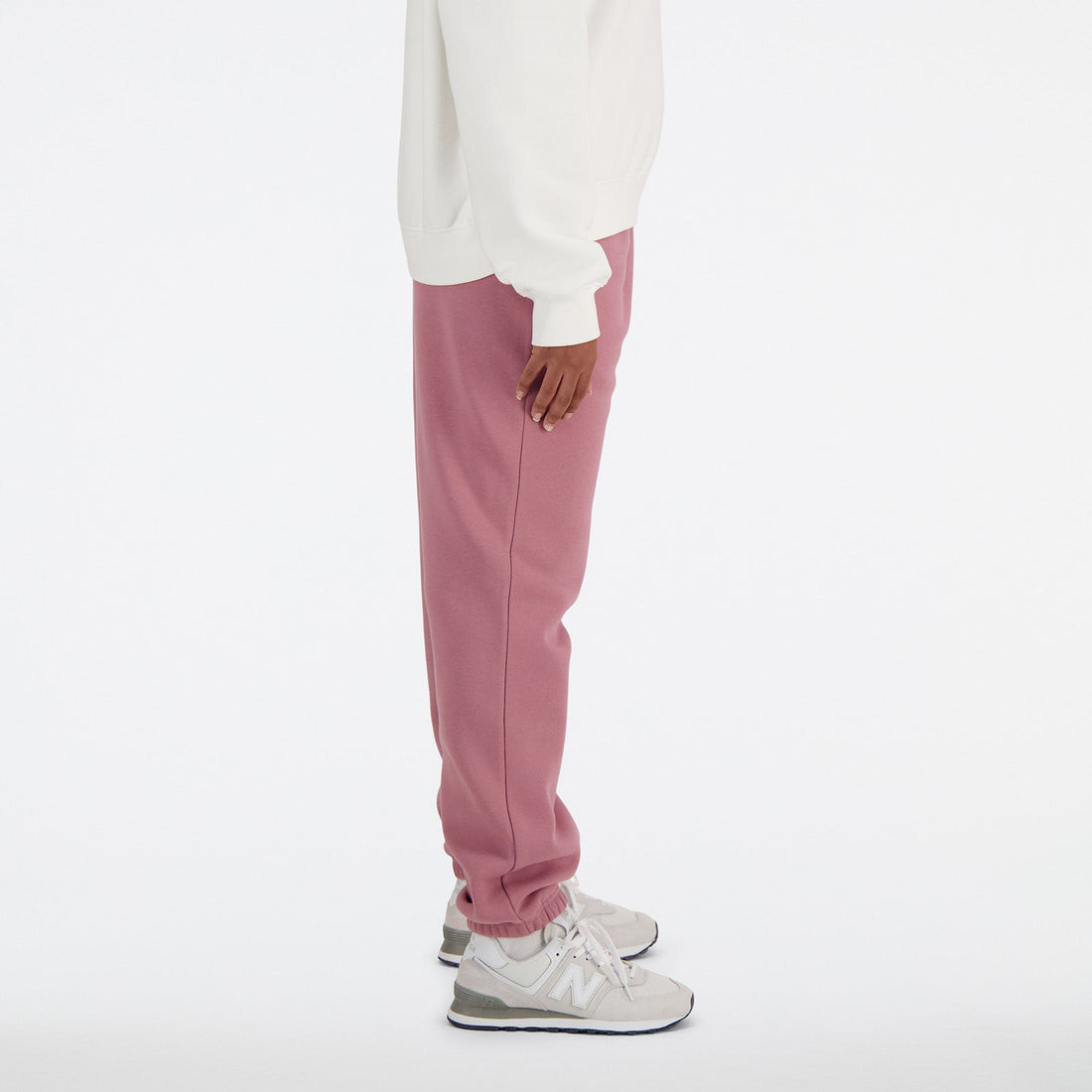 New Balance Peach Woman's Trackpant-WP41508