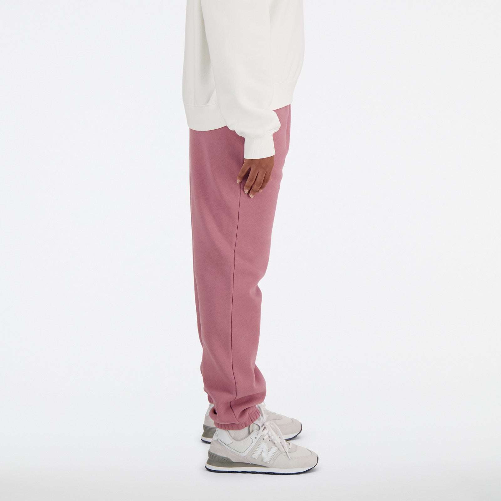 New Balance Peach Woman's Trackpant-WP41508