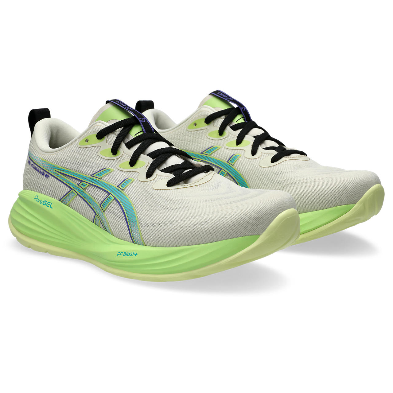 ASICS GEL-CUMULUS 27 | Men | BLACK/LUCID YELLOW