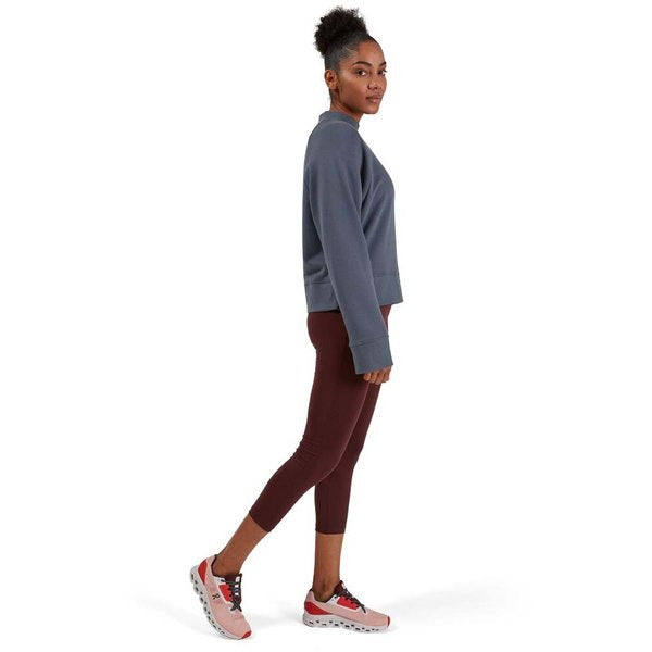 ON Women Wine Polymide Elastane Sports Tight