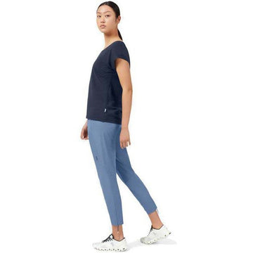 ON Women Sky Blue Polyester Blend Running Pant
