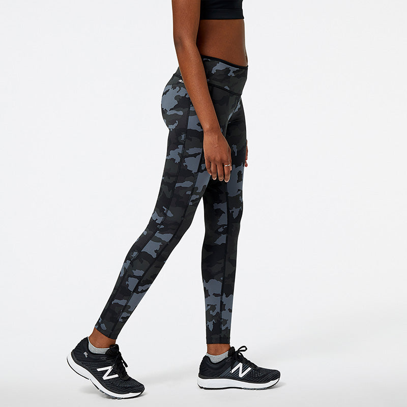 New Balance Black Woman's Tights-WP23237