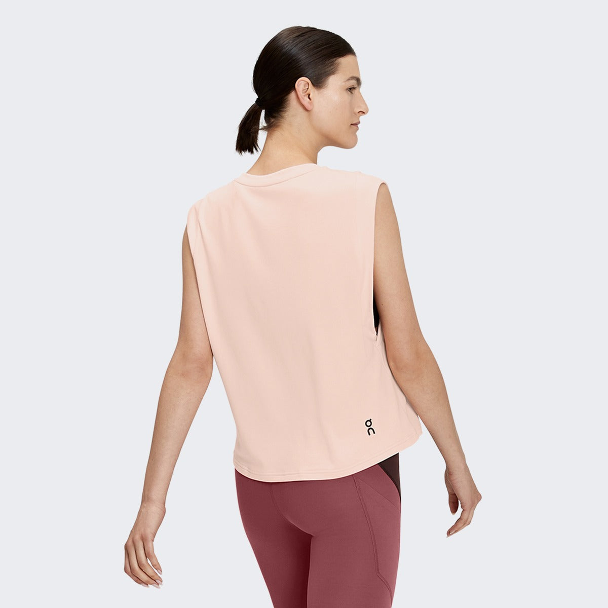 ON Women Beige Polyester Blend Casual Tshirt