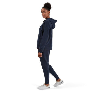 ON Women Navy Cotton Blend Hood Hoodie