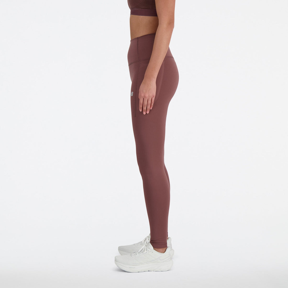 New Balance Wine Woman's Tights-WP41125