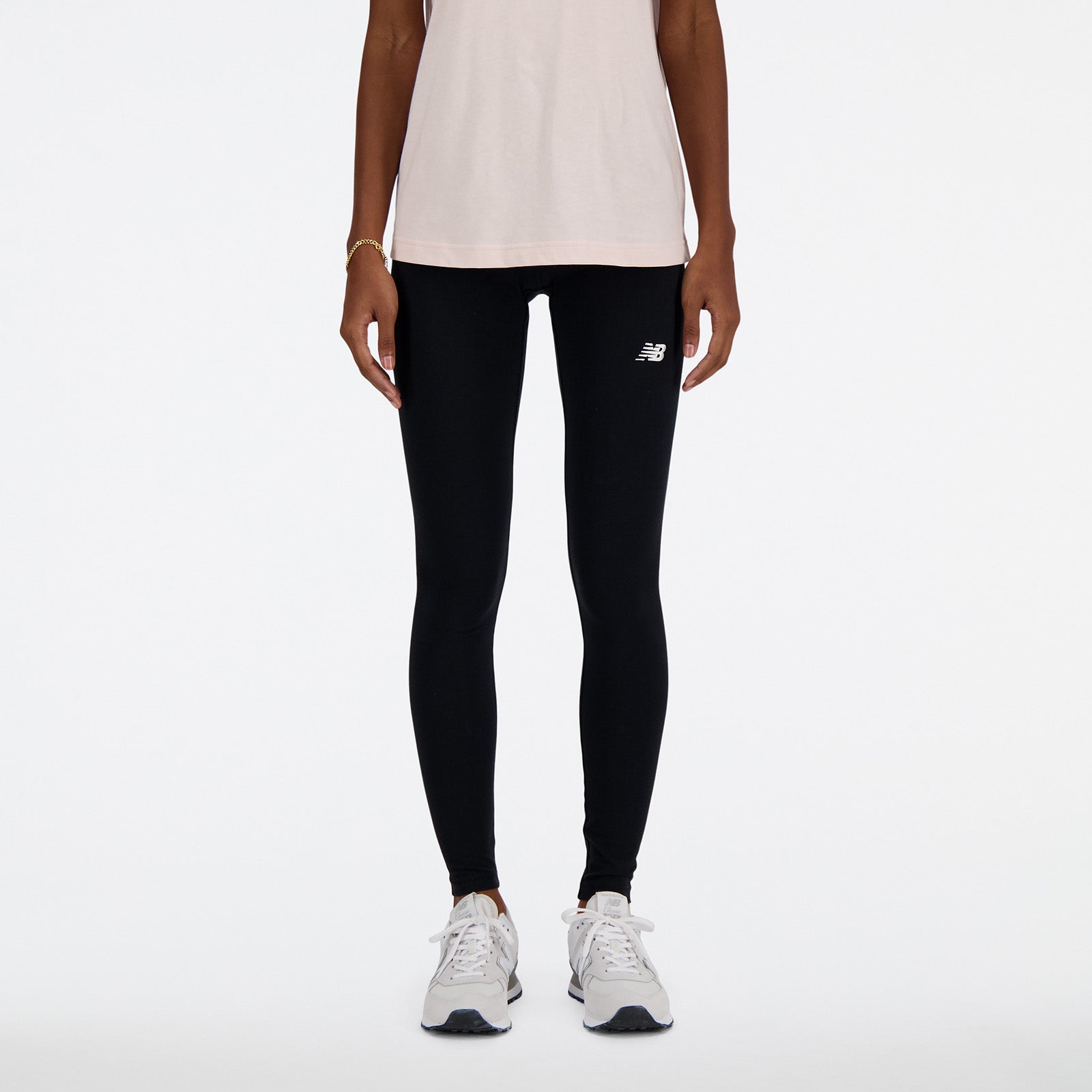 New Balance Black Woman's Trackpant-WP41501