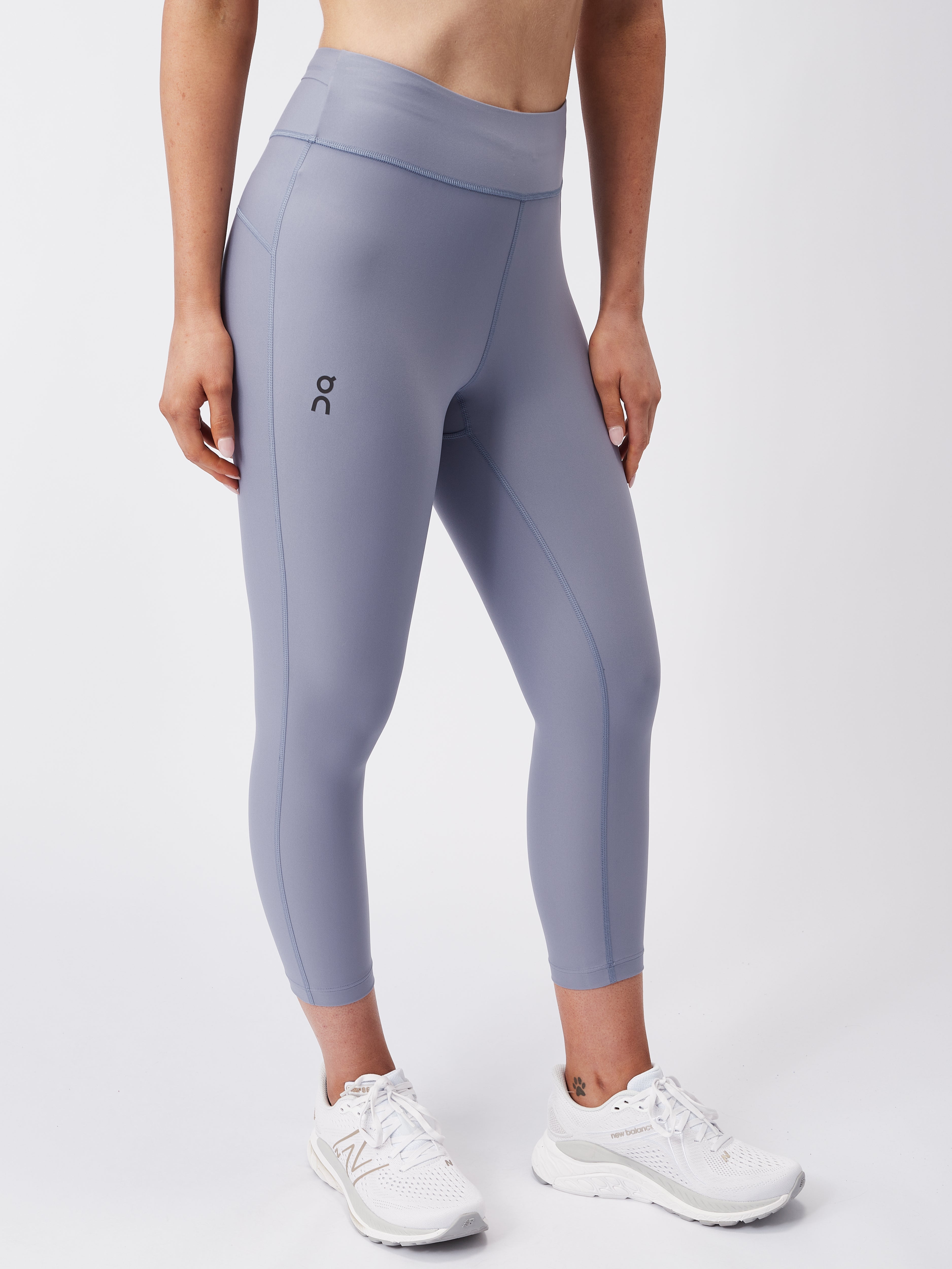 ON Women Grey Polymide Elastane Sports Tight