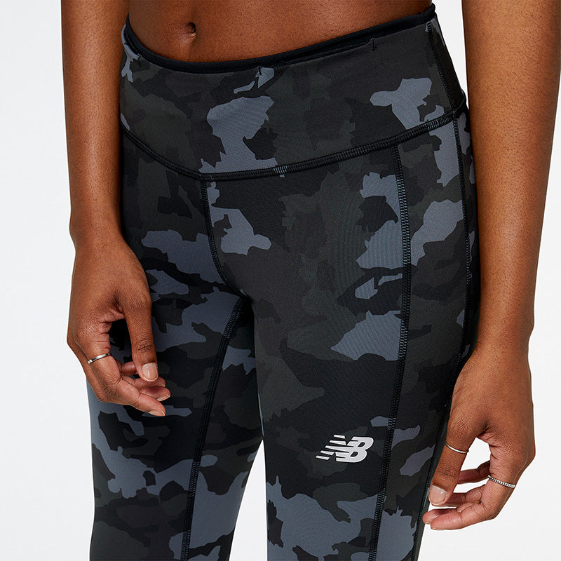 New Balance Black Woman's Tights-WP23237