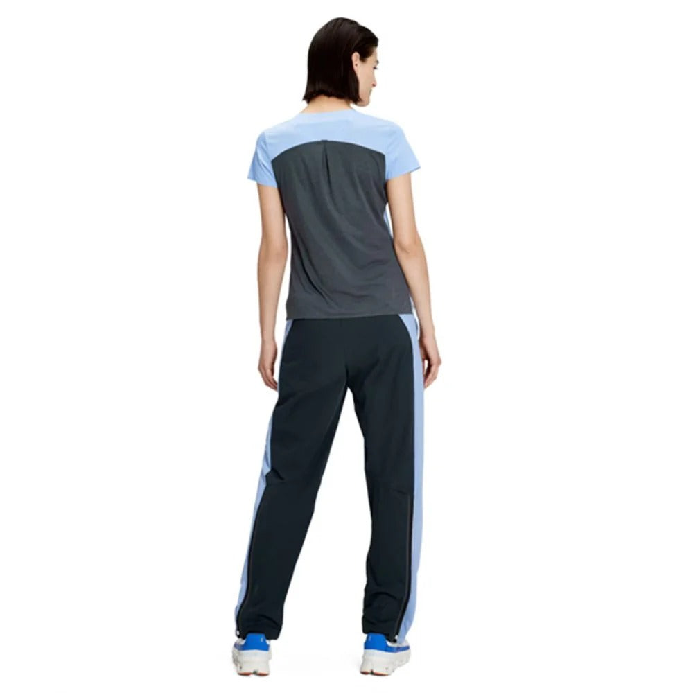 ON Women Navy Polymide Elastane Casual Trackpant