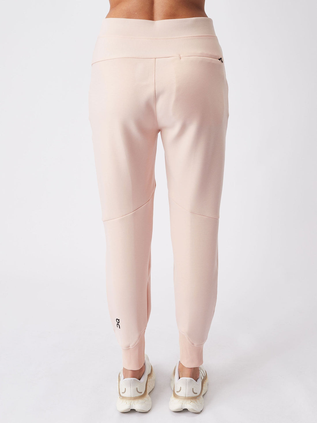 ON Women Peach Polyester Blend Running Pant