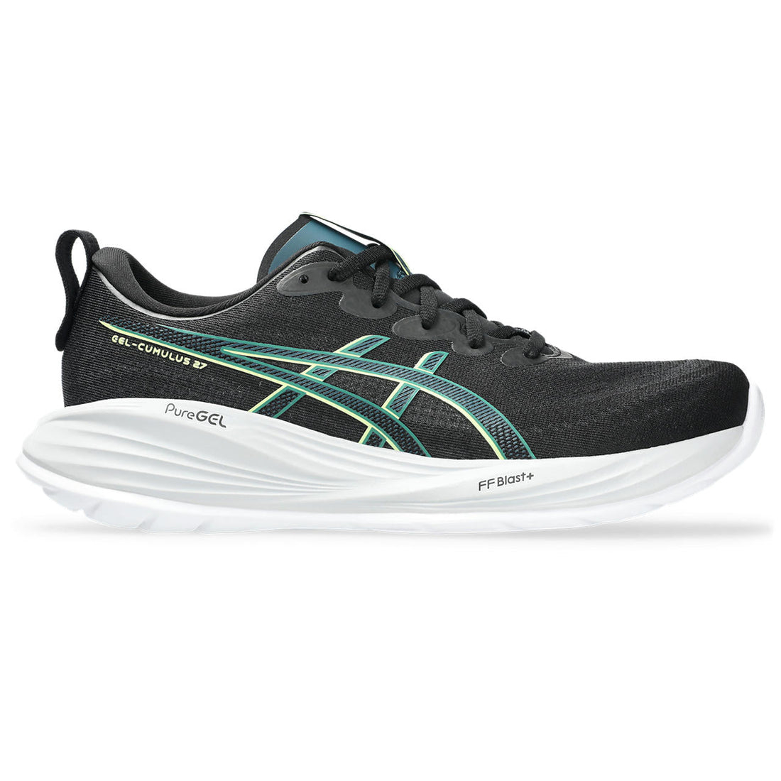 ASICS GEL-CUMULUS 27 | Men | BLACK/LUCID YELLOW