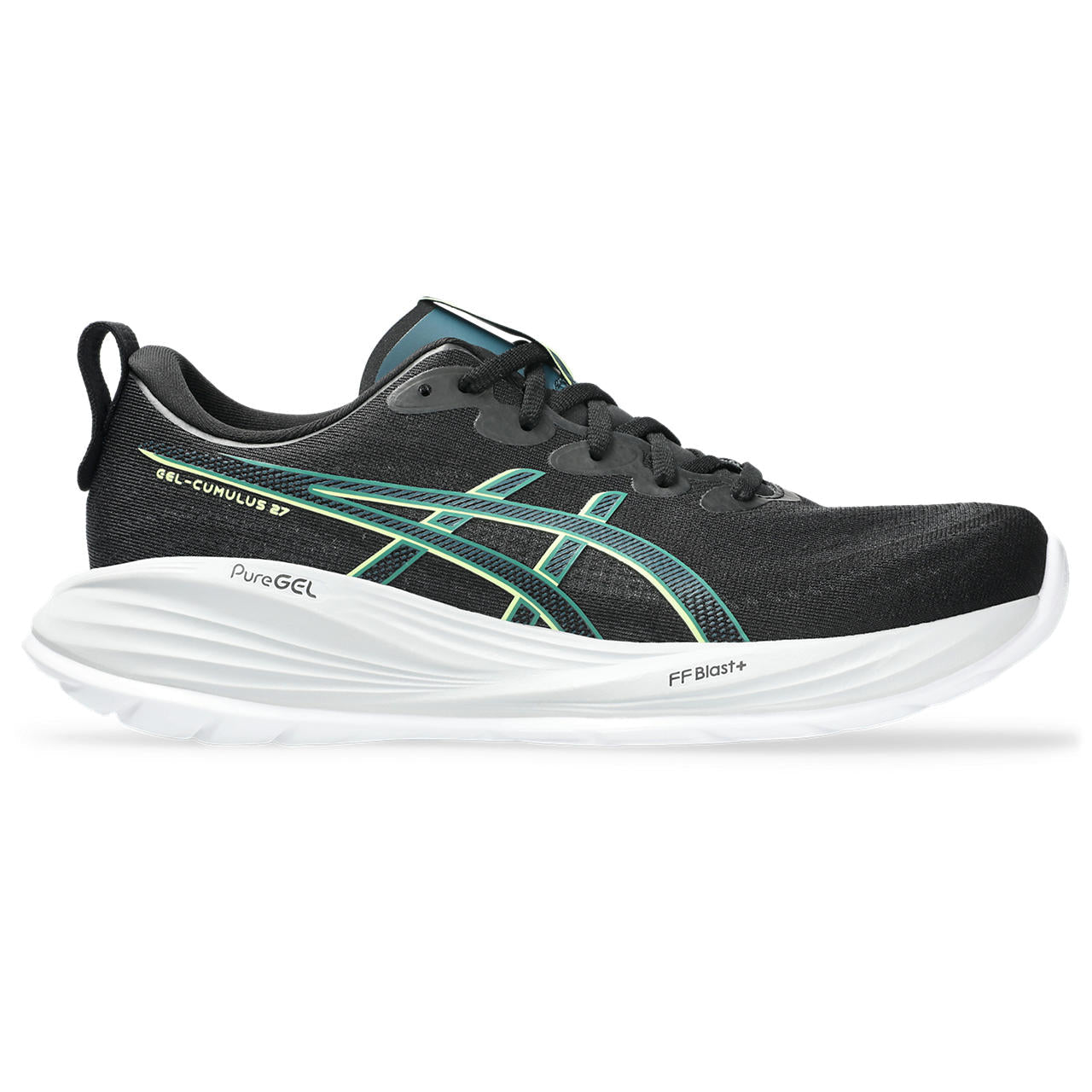 ASICS GEL-CUMULUS 27 | Men | BLACK/LUCID YELLOW